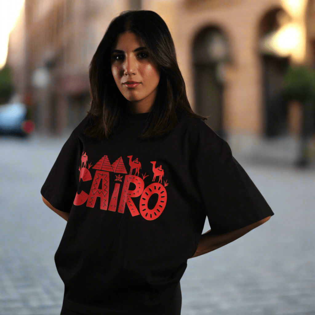 Cairo Camels Ankh T-shirt