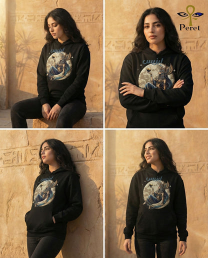 Isis Moon - Premium Cotton Hoodie