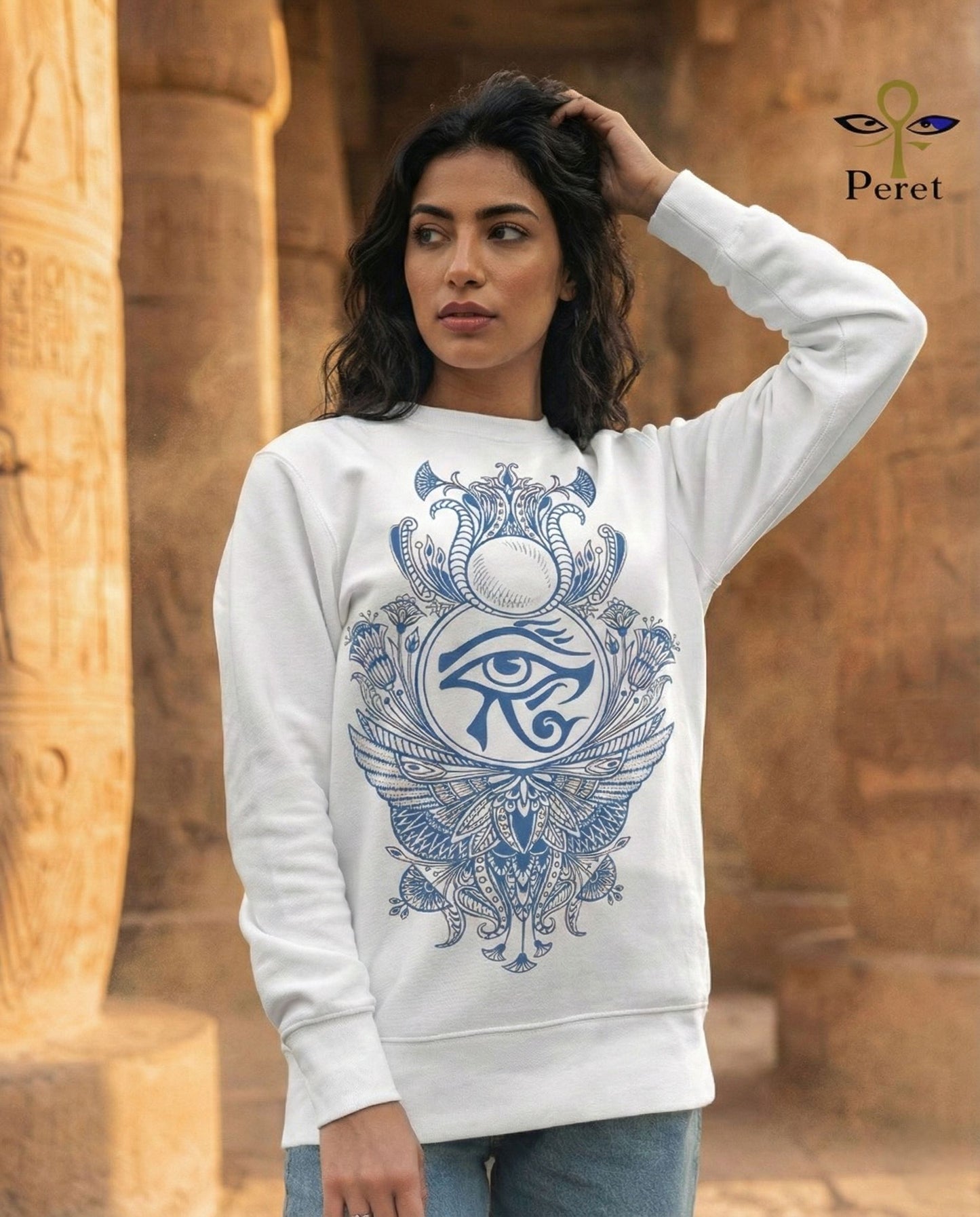 Eye of Horus - Crew Neck Sweatshirt