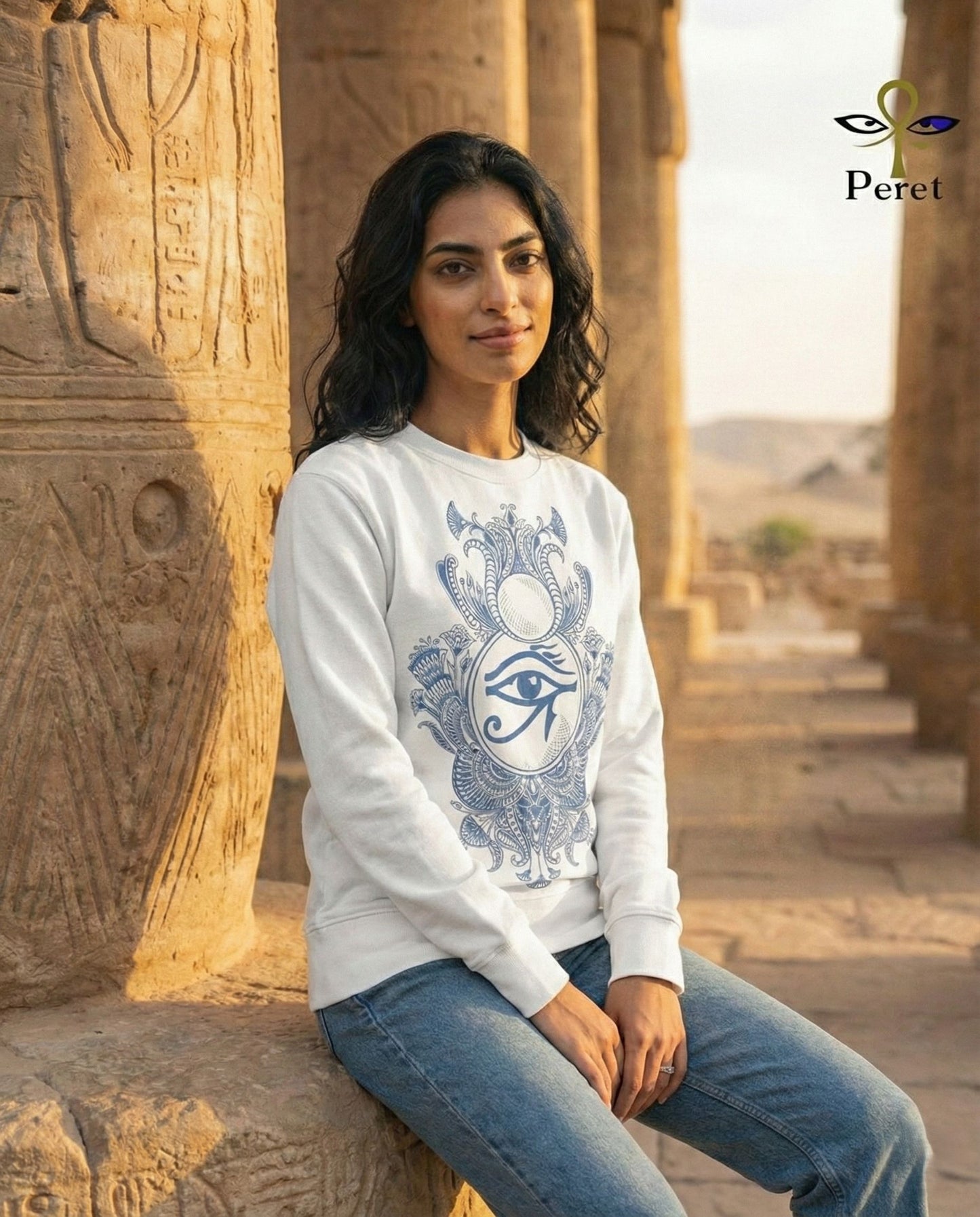 Eye of Horus - Crew Neck Sweatshirt