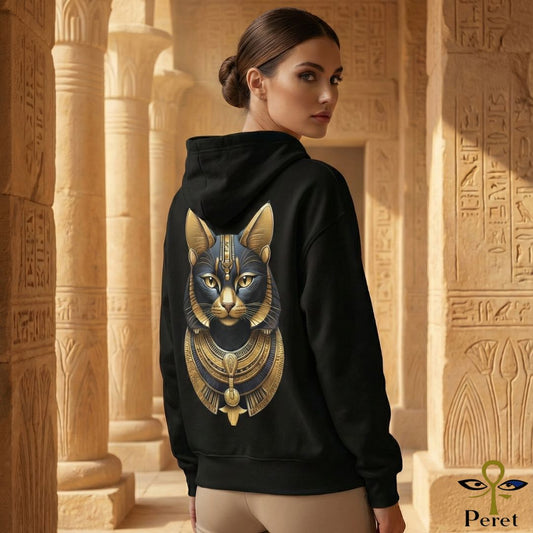 Bastet Goddess - Premium Cotton Hoodie