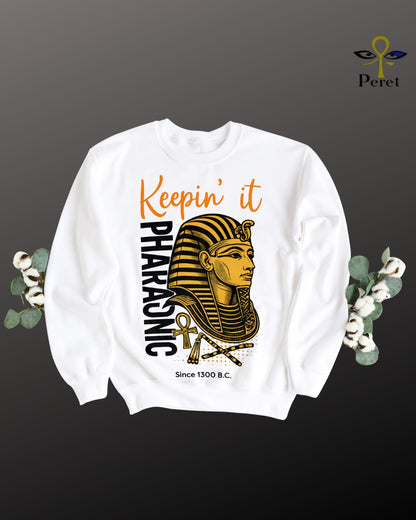 Keepin’ It Pharaonic - Crew Neck Sweatshirt